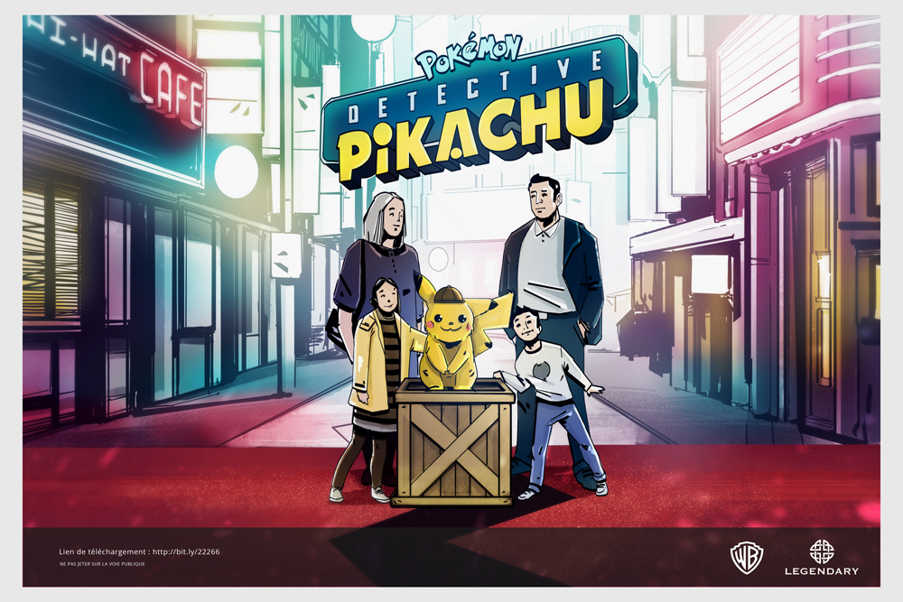 concept detective pikachu evenement