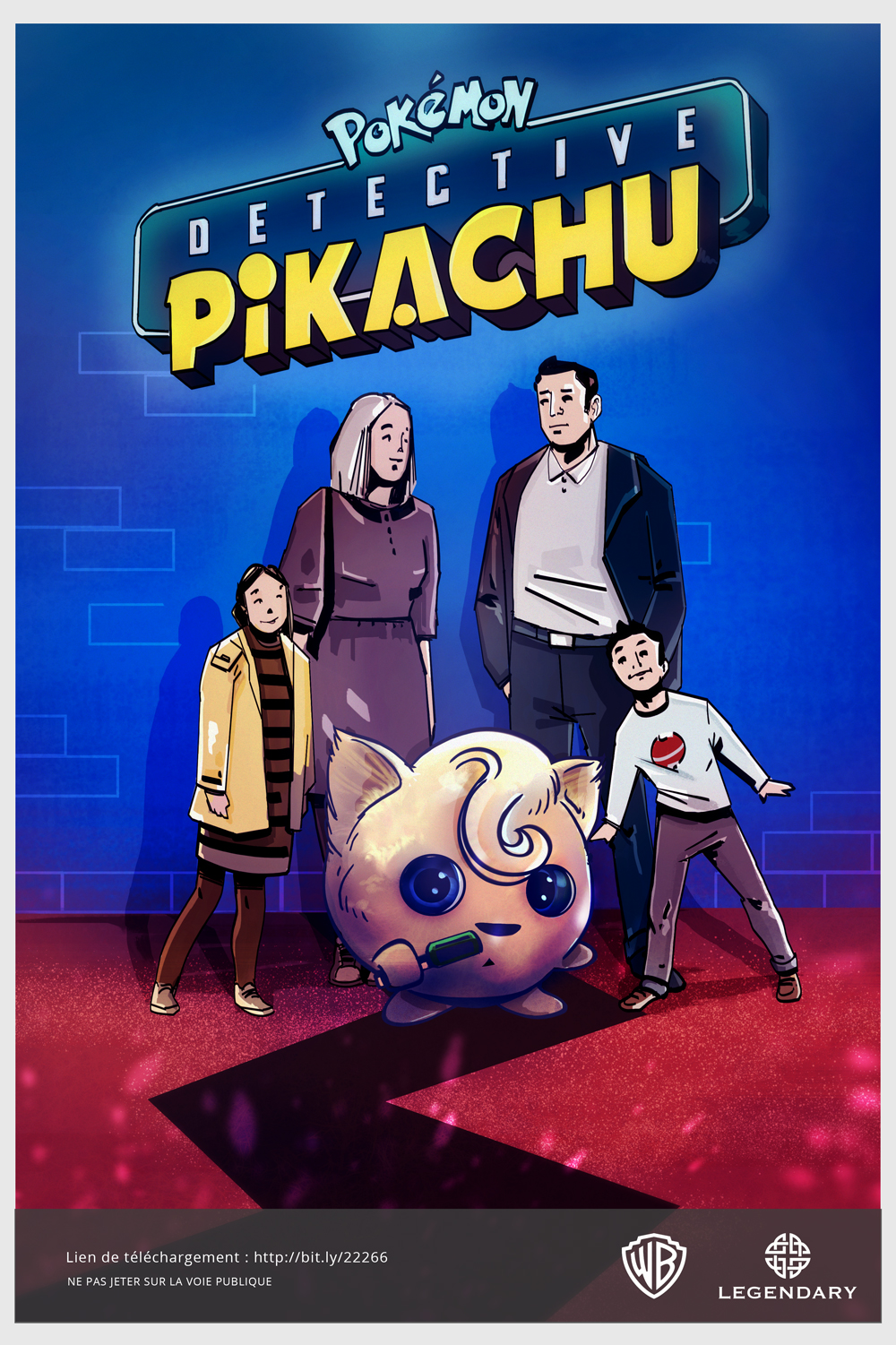 concept detective pikachu evenement lancement